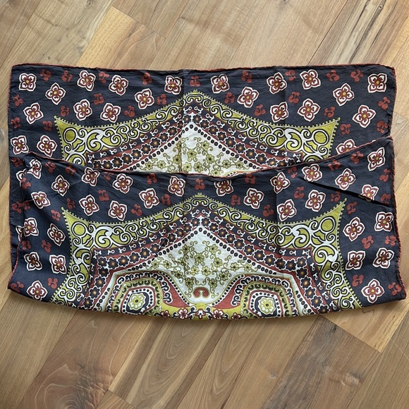 Vintage 70s Psychedelic scarf - Picture 2 of 2